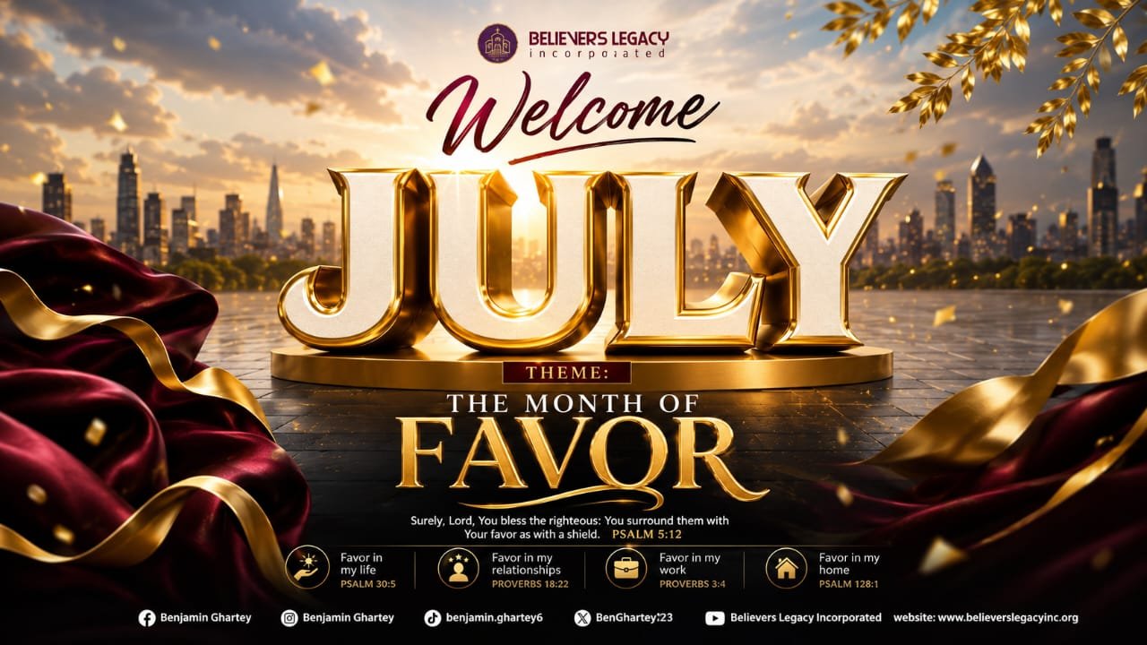 Sermon thumbnail:  The Favor of GOD PT. 3